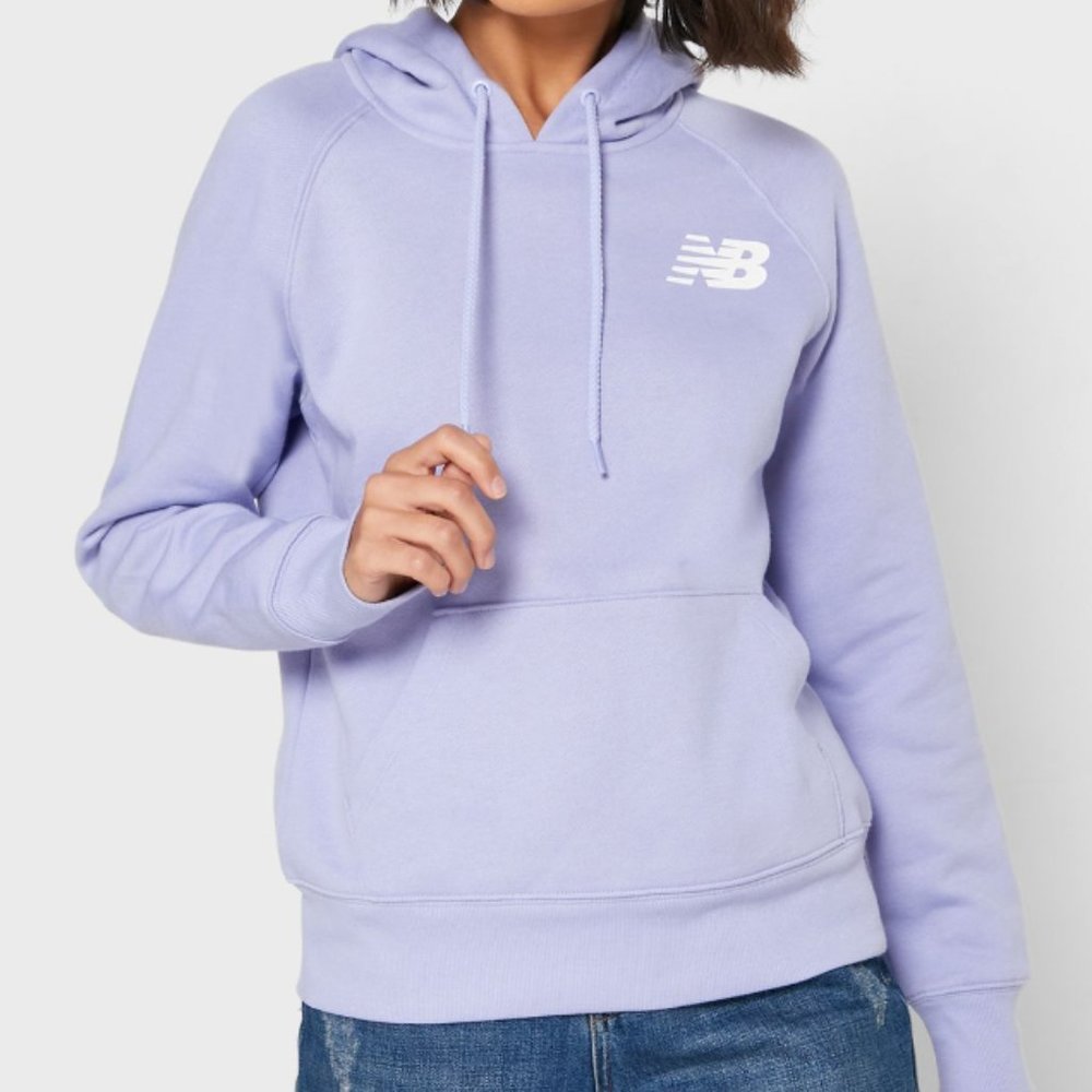 New Balance Lilac Core Fleece Hoodie